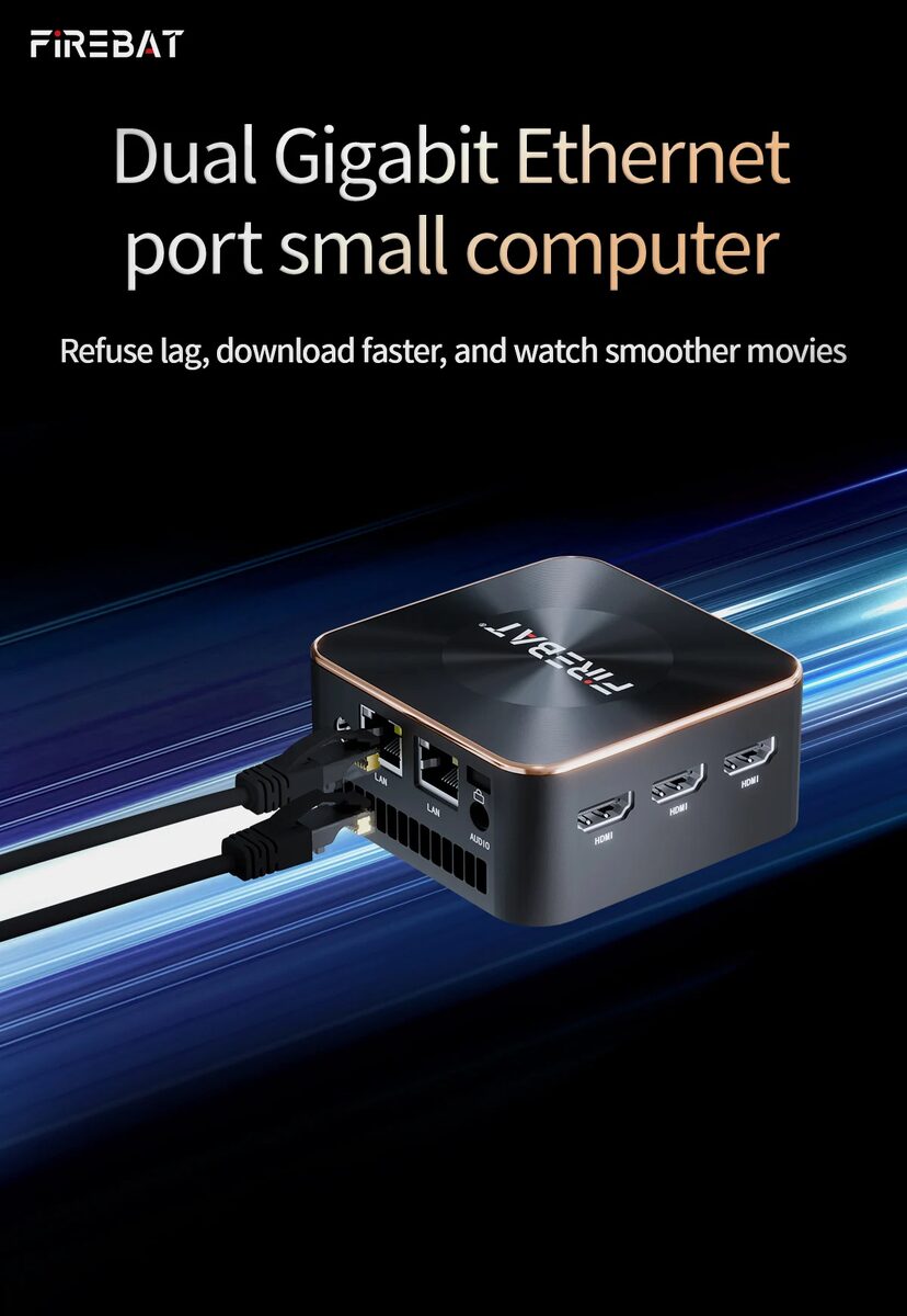 FIREBAT Mini PC Console